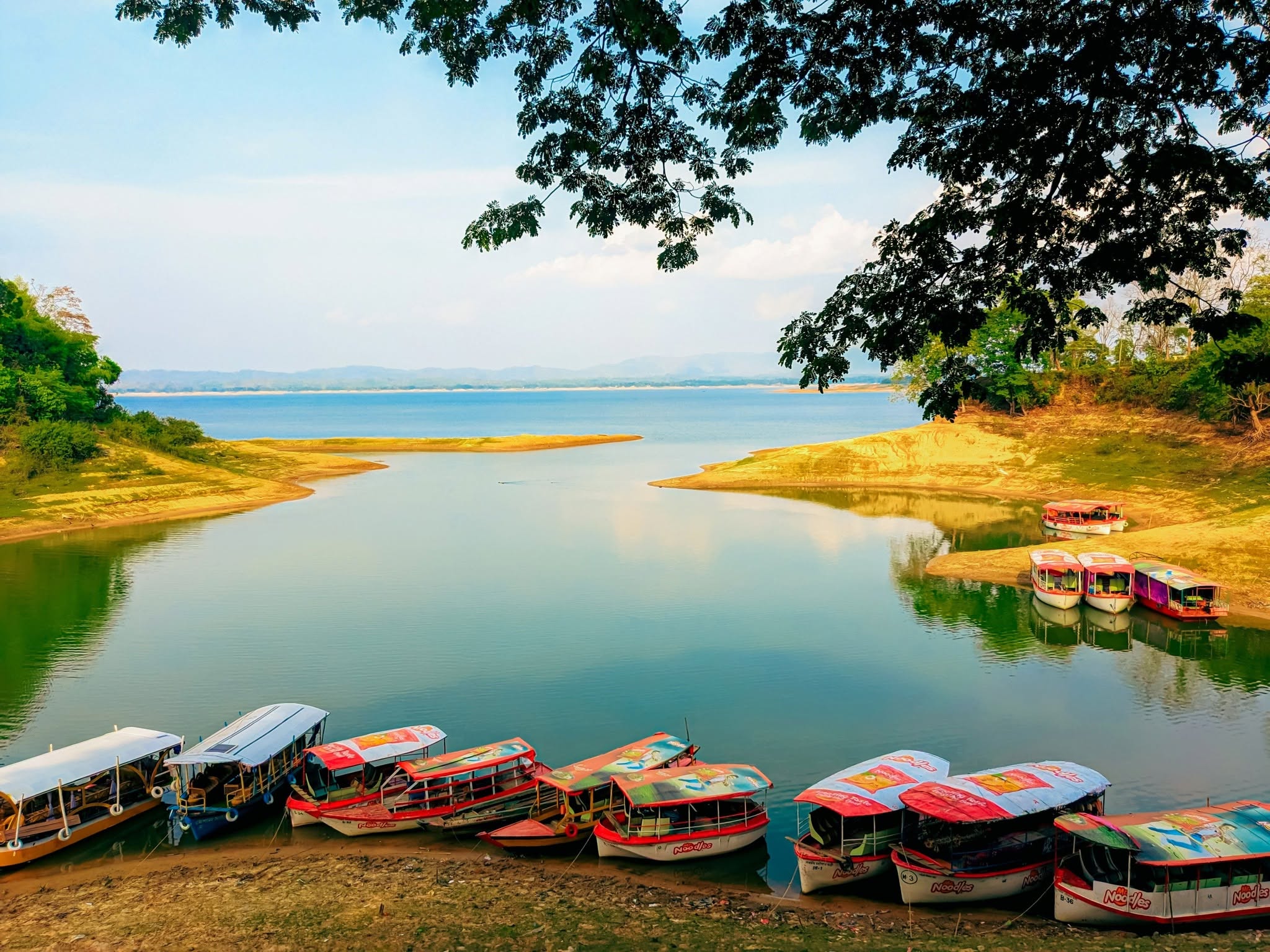 Kaptai Lake Boat Ghat